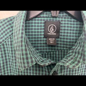 Volcom Button Down Dress Shirt